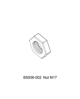 Nut M17