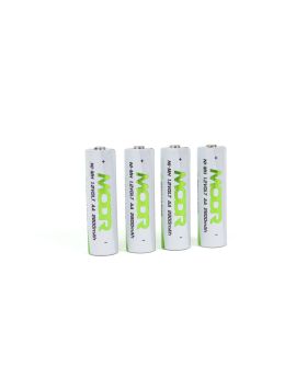 Modr Ladattavat AA-paristot 2800 mAh 4p