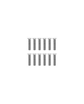 Countersunk flat end screws
(12PCS)