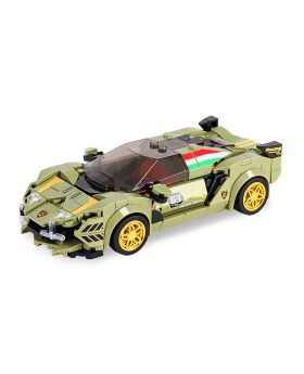 Mould King 27003 Olive green supersportbil