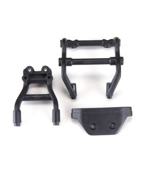 Bumper rear and wheelie bar
