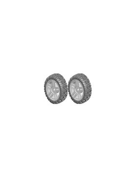 Wheels and tires (2pcs)