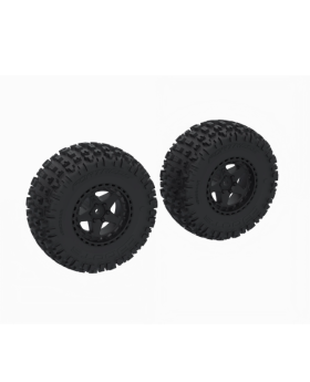 dBoots Fortress SC Tire Set black 2pcs