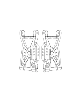 Front lower swing arm