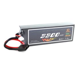 Li-Po 7,4V (2s) 3300mAh - TRX-liitin