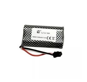 Li-Ion 7.4V (2s) 1200mAh - JST SM 3-pin-liitin