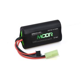 Modr Li-Ion 7,4V (2s) 2500mAh 10C