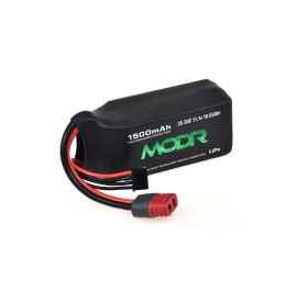 Modr Li-Po 11,1V (3s) 1500mAh 30C - T-liitin