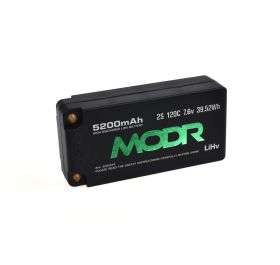 Modr Li-Hv 7,6V (2s) 5200mAh shorty 120C