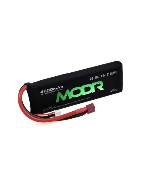 Modr Li-Po 7,4V (2s) 4200mAh 40C